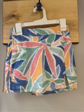 Abercrombie Kids Colorful Abstract Floral Mini coverup, size 7/8